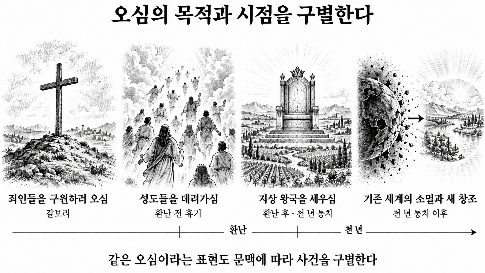 목적과 시점에 따라 구별되는 주의 오심 관련 사건들